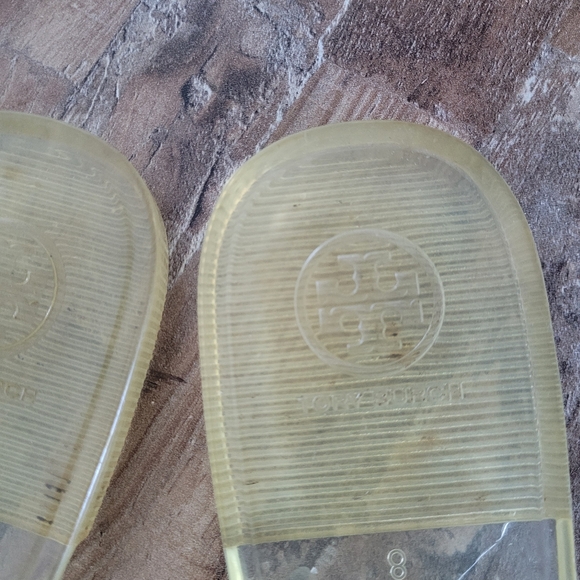 Tory Burch gelly Thong flip flops sandals. Saks 5th Avenue - Picture 7 of 7